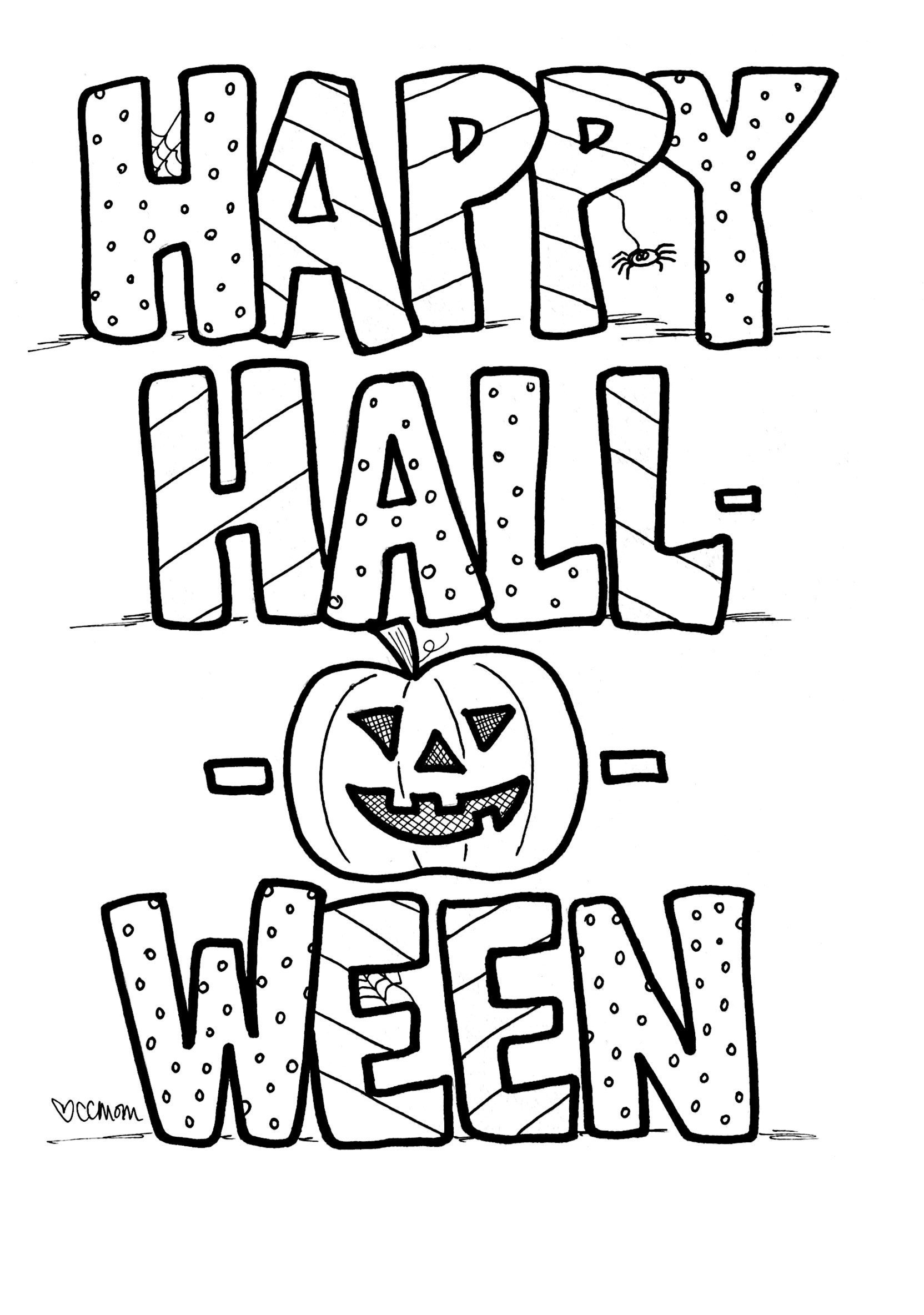 Happy Halloween Booklet