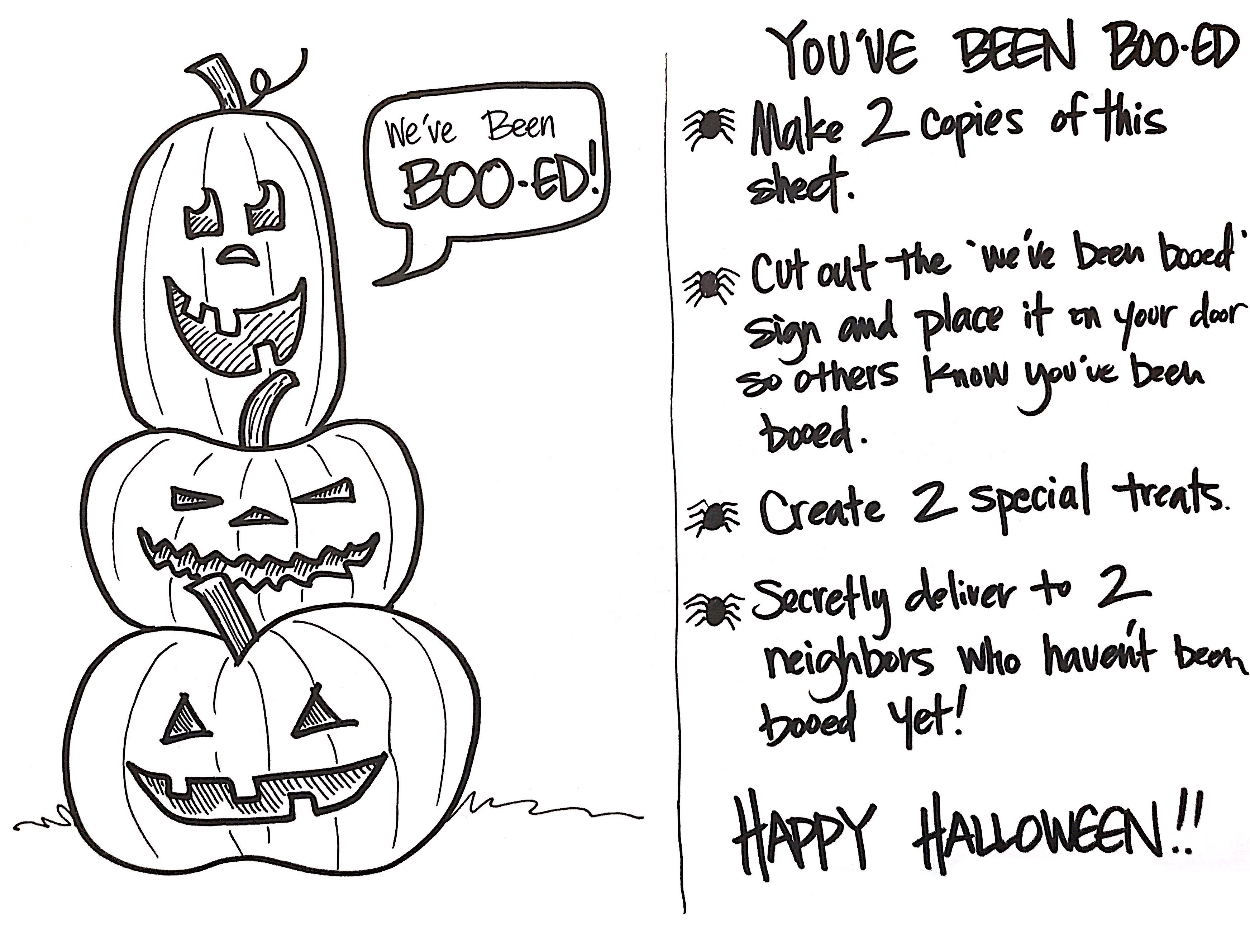 We've Been Booed!