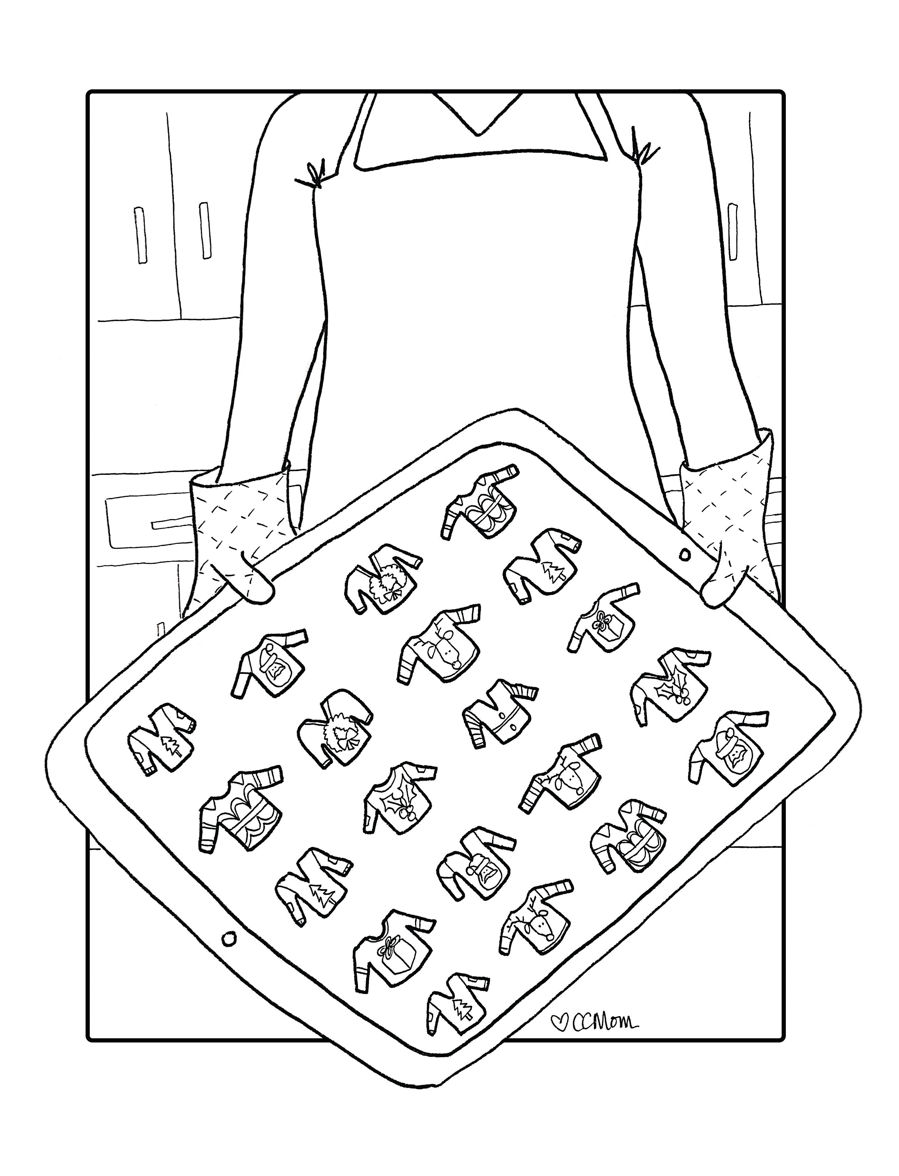 Ugly Sweater Christmas Cookies