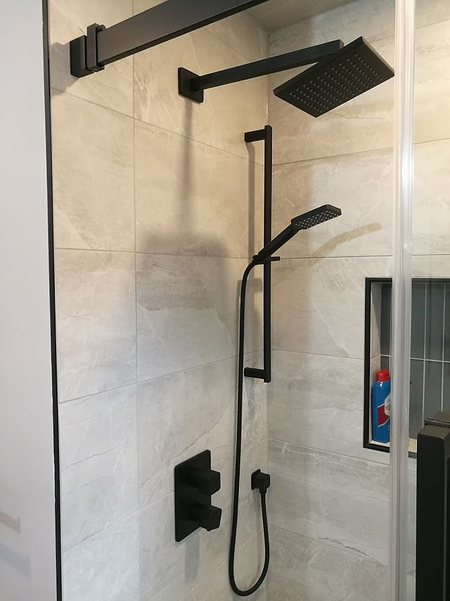 Black Shower Fixtures