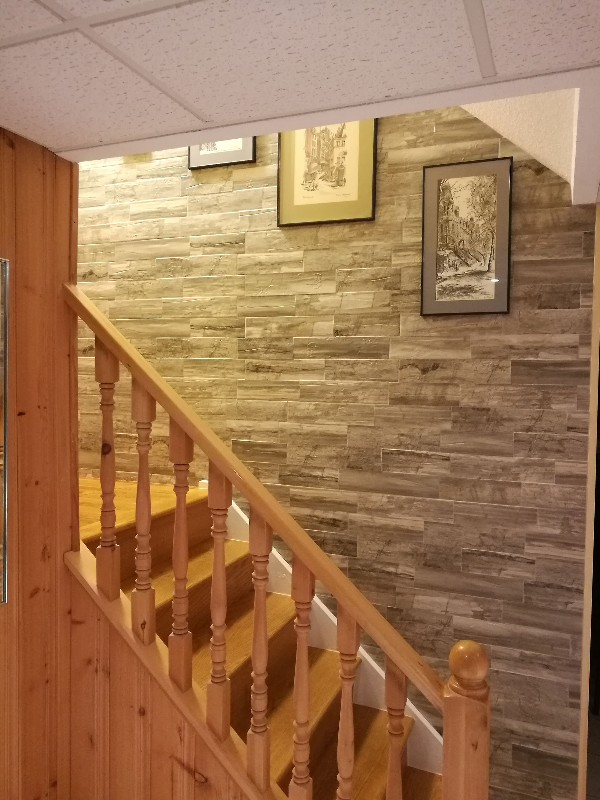 Stairwell Feature Wall