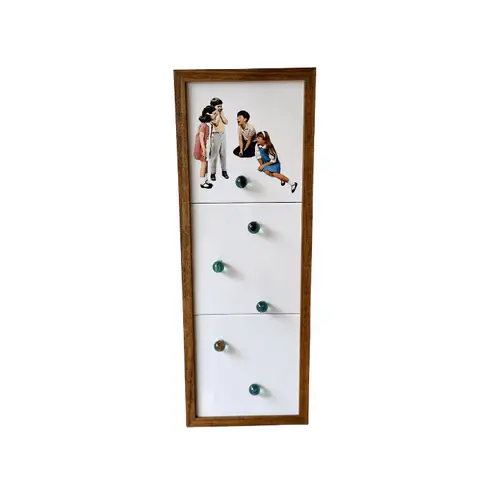 Painel Meninos Bola de Gude