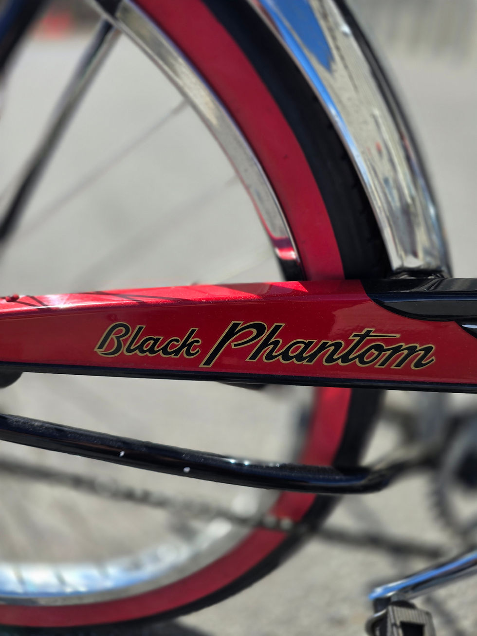 Thumbnail: 1955 Schwinn Black Phantom 1995