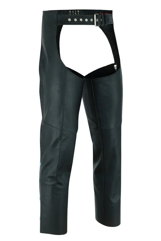 large Basic Coin Pocket Leather Chaps
