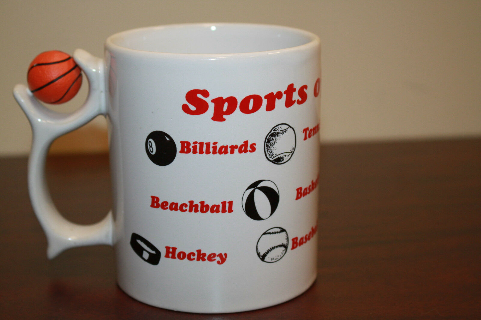 Basketball Spinner Handle Mug