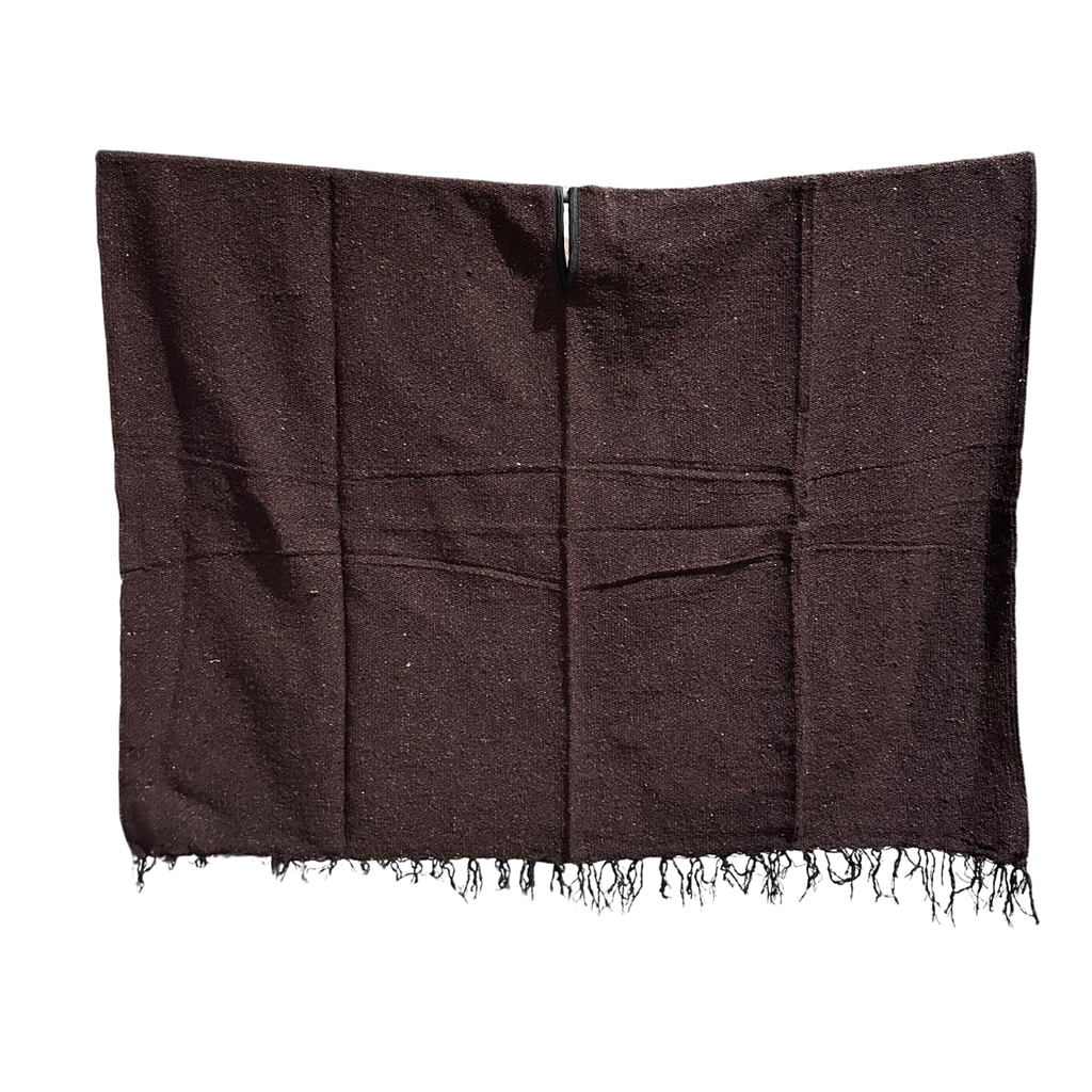 Plain Color Poncho - (SM633)