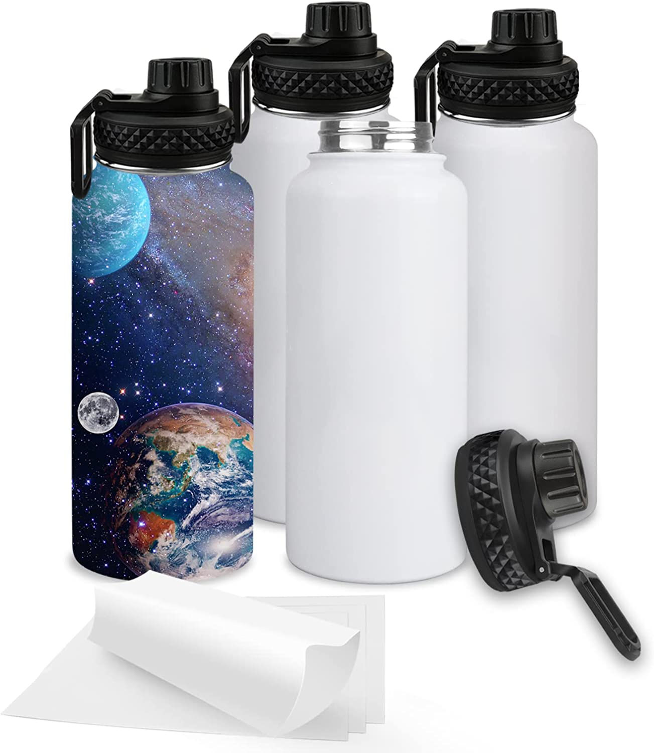 40oz Stainless Steel Sublimation Sports Water Bottle