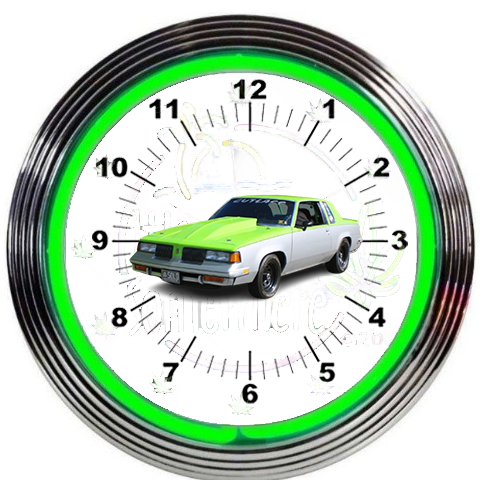 Thumbnail: Neon clock 15 inch mock up