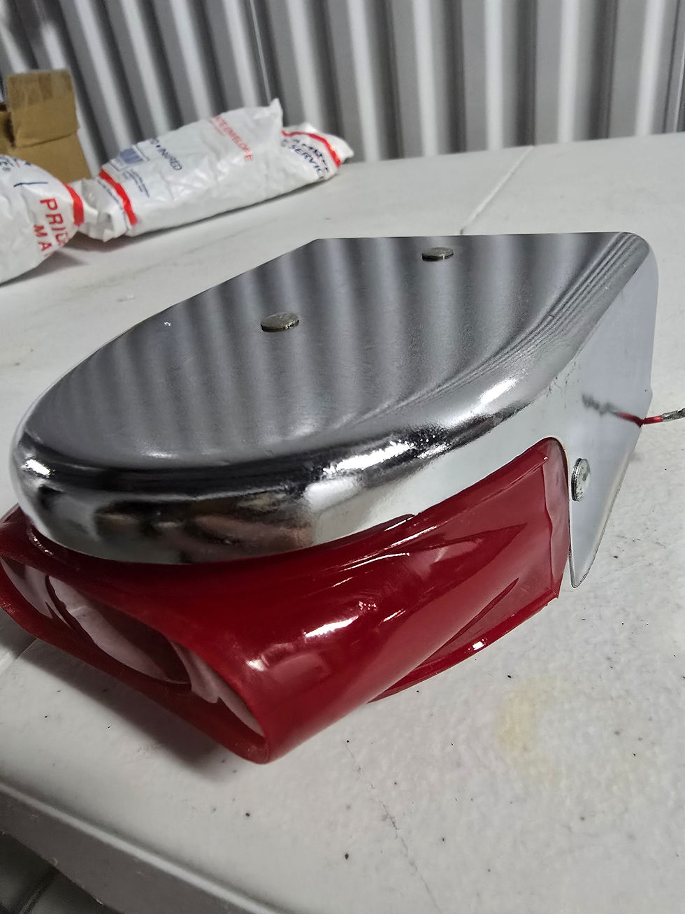 Thumbnail: Vintage rear rack light