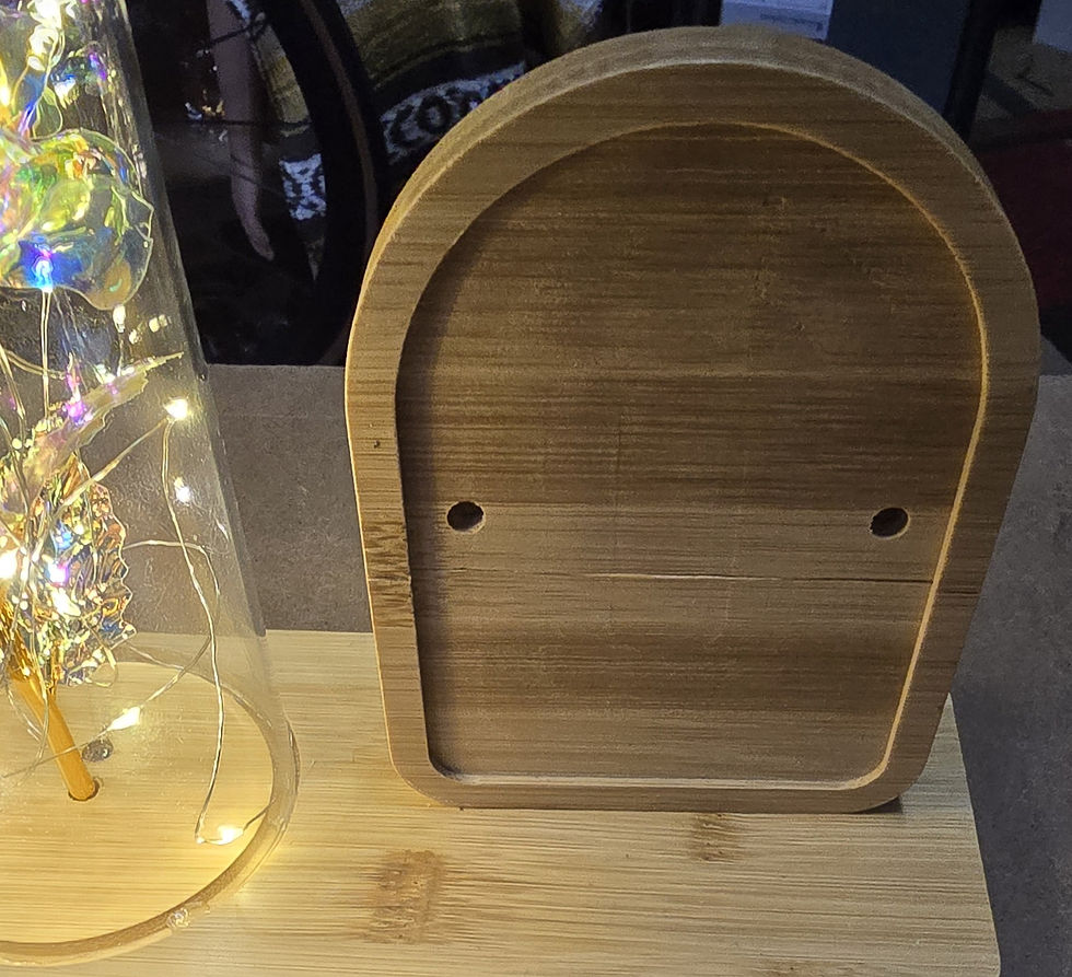 Thumbnail: LED Rose lamp picture frame #2 #3
