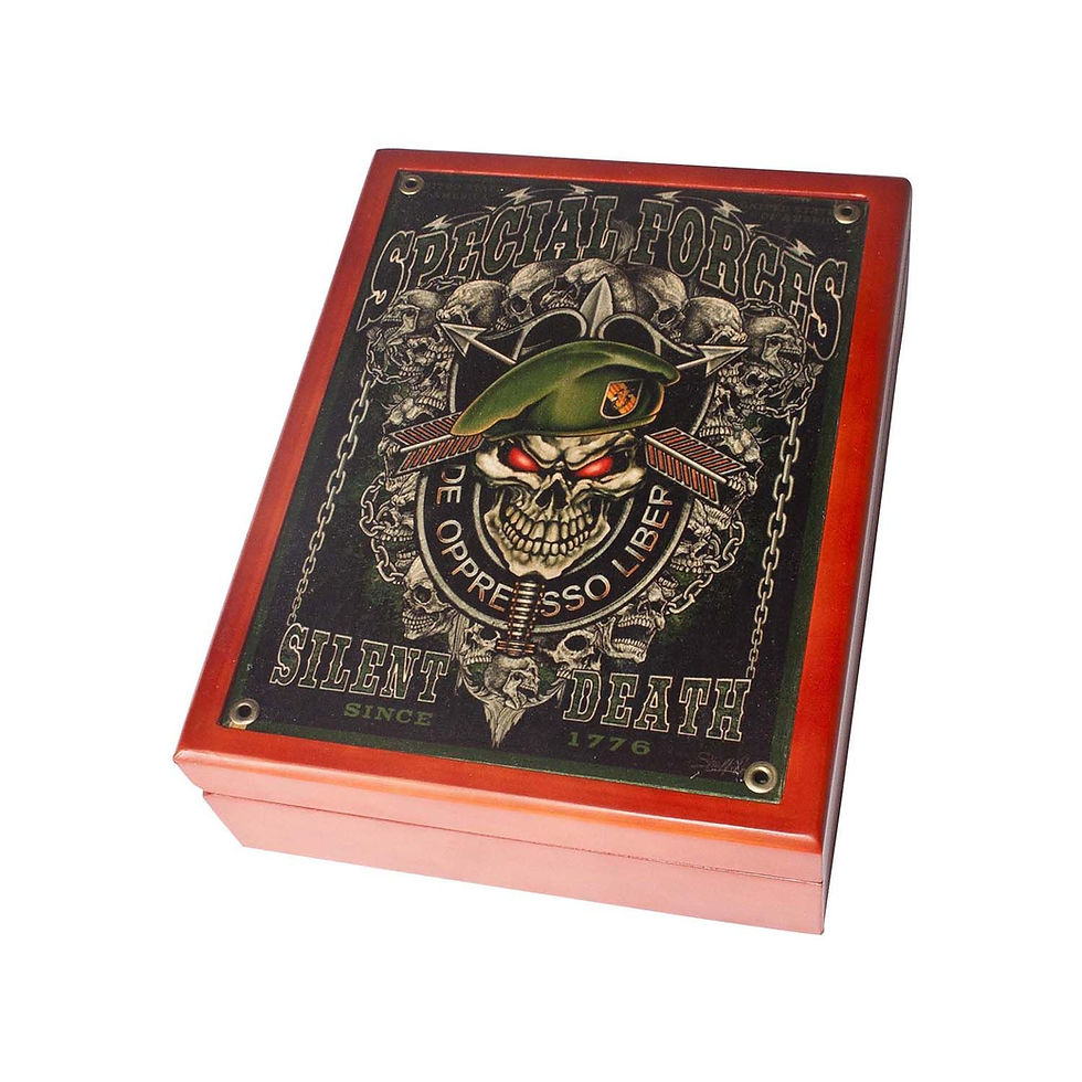 Thumbnail: Cedar Stain Box artist Steve McDonald