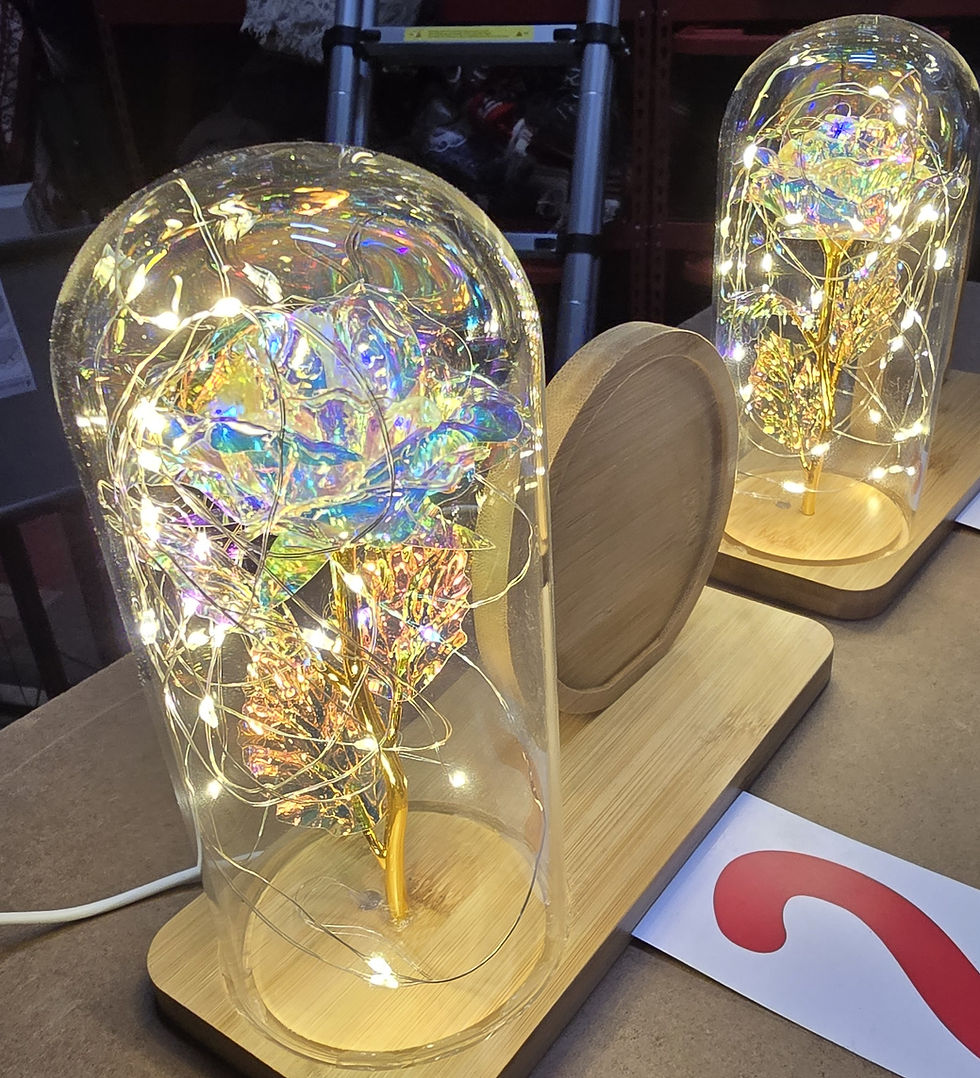 Thumbnail: LED Rose lamp picture frame #2 #3