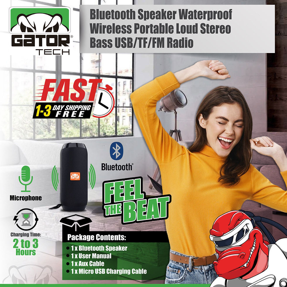 Thumbnail: Bluetooth Wireless Portable Speaker