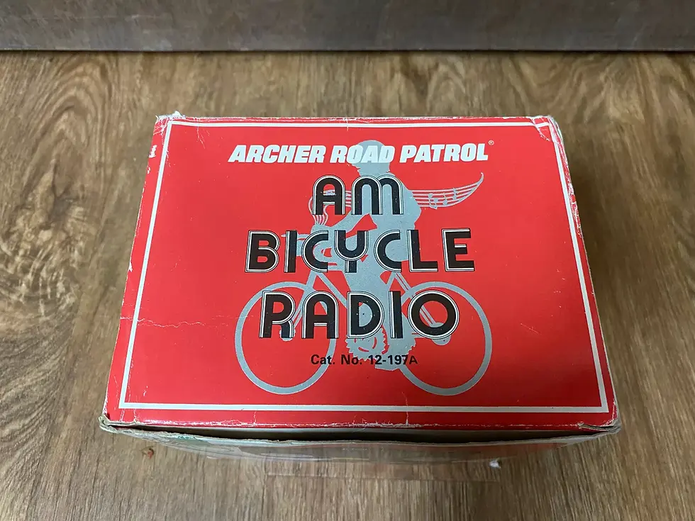 Thumbnail: Archer Road Patrol Bicycle Radio 1970s