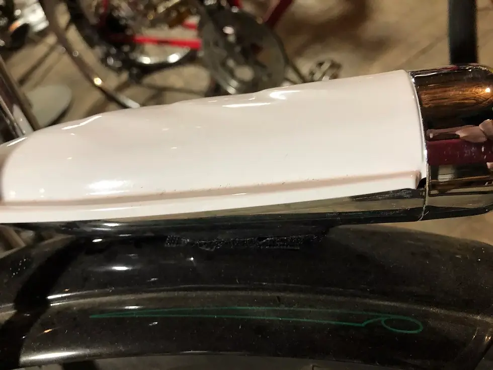 Thumbnail: Vintage bike fender headlight