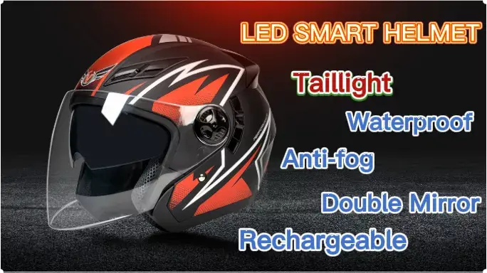 Thumbnail: Helmet v166 LED smart light