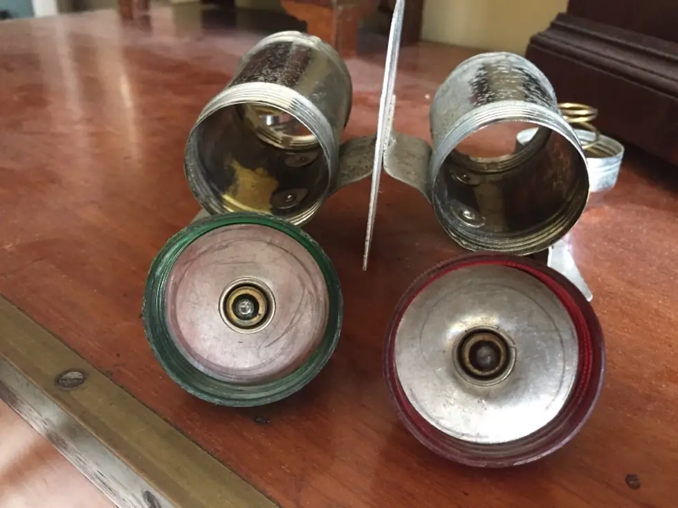 Thumbnail: vintage bicycle carrier lights delta