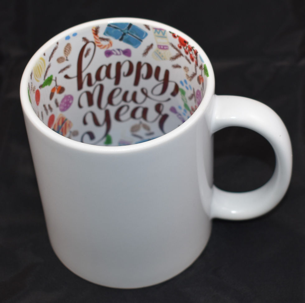 Thumbnail: Happy New Year motto mug