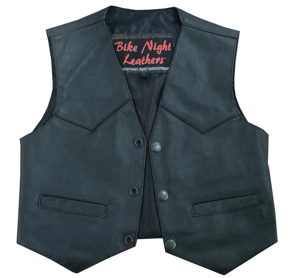1XL Toddler Traditional Style Plain Side Vest