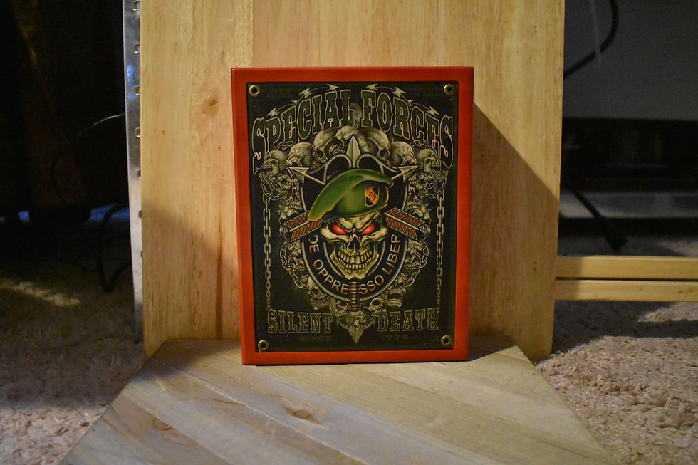 Cedar Stain Box artist Steve McDonald