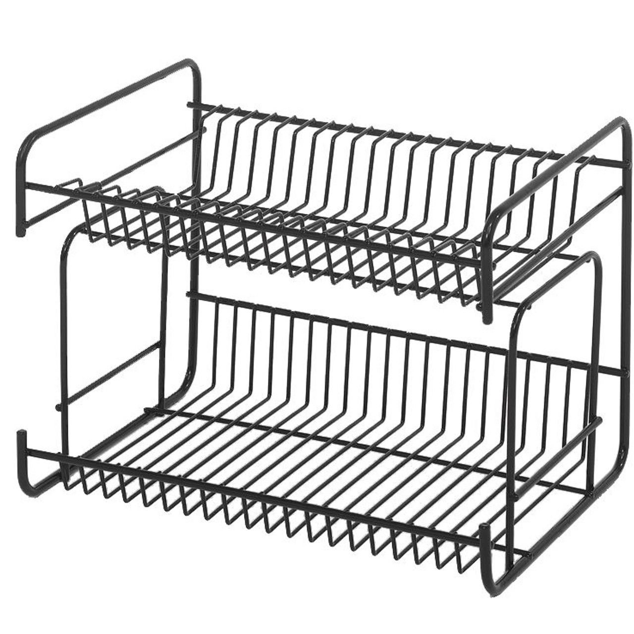 Compact Two Tier Dish Drainer