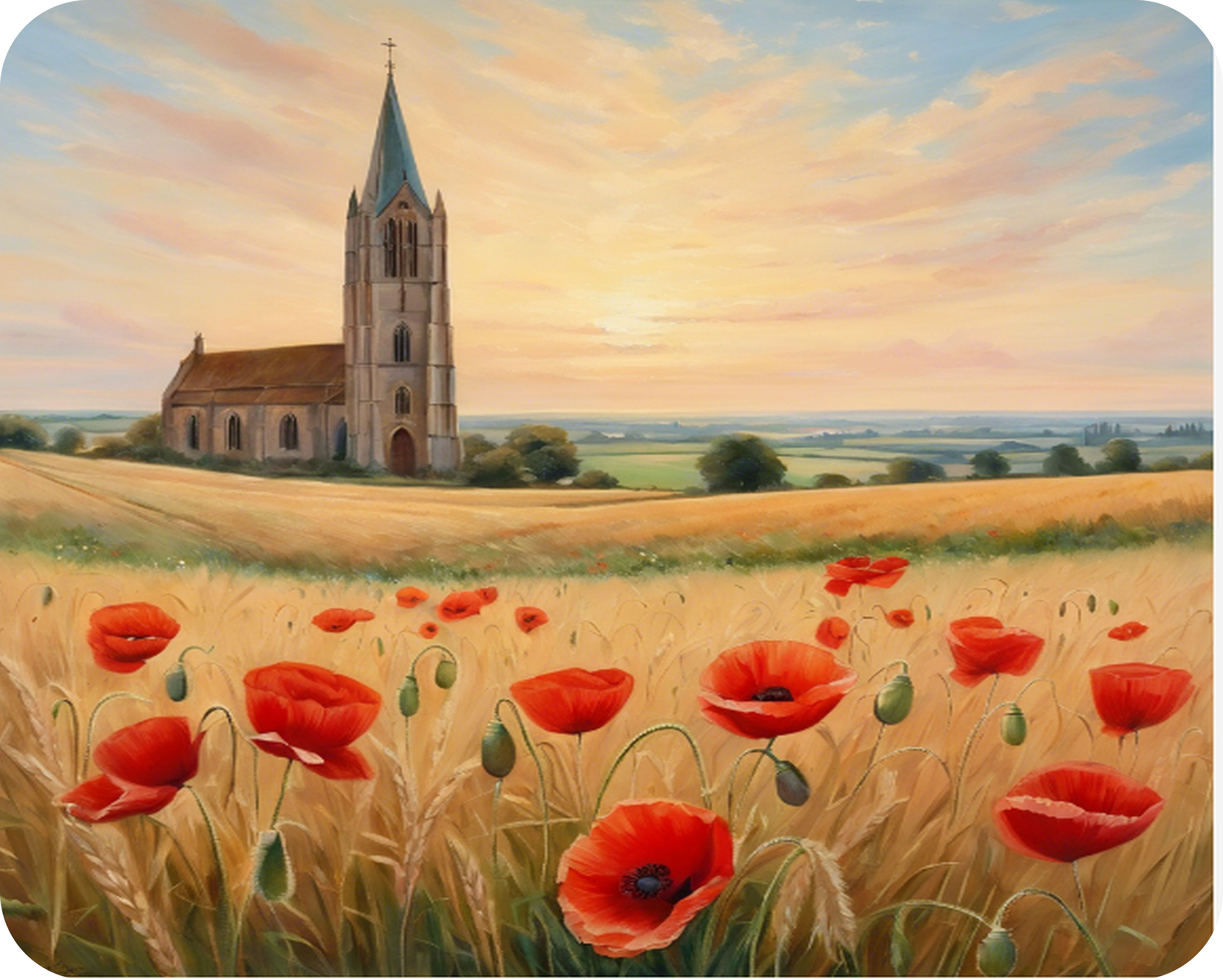 Poppyfield & Church Glass Worktop Saver