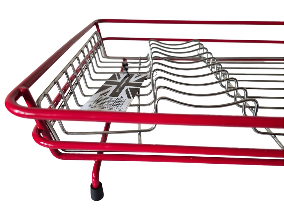 Thumbnail: Red Delfinware Harmony Standard Dish Drainer