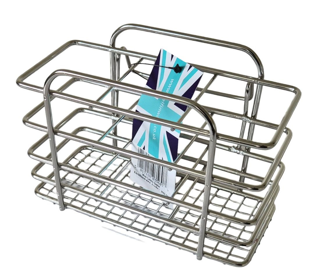 Delfinware Stainless Steel Cutlery Drainer (3560)