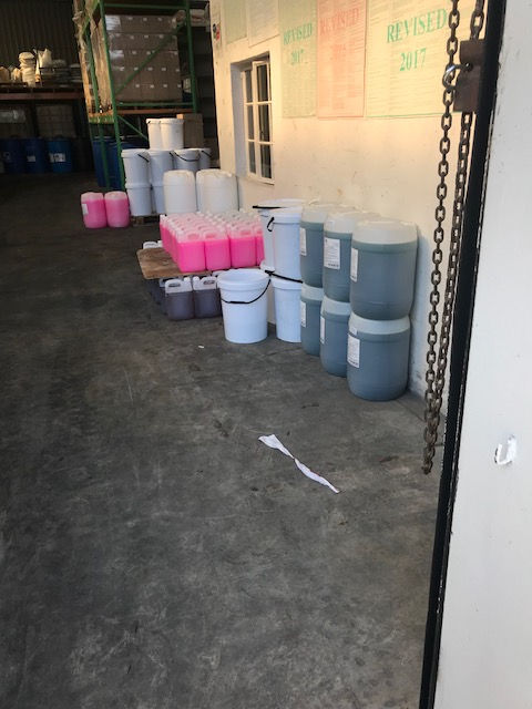 We offer our own label cleaning chemicals and serve customers all over South Africa.