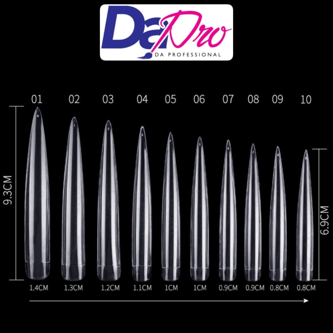 Dapro XXL extension tips