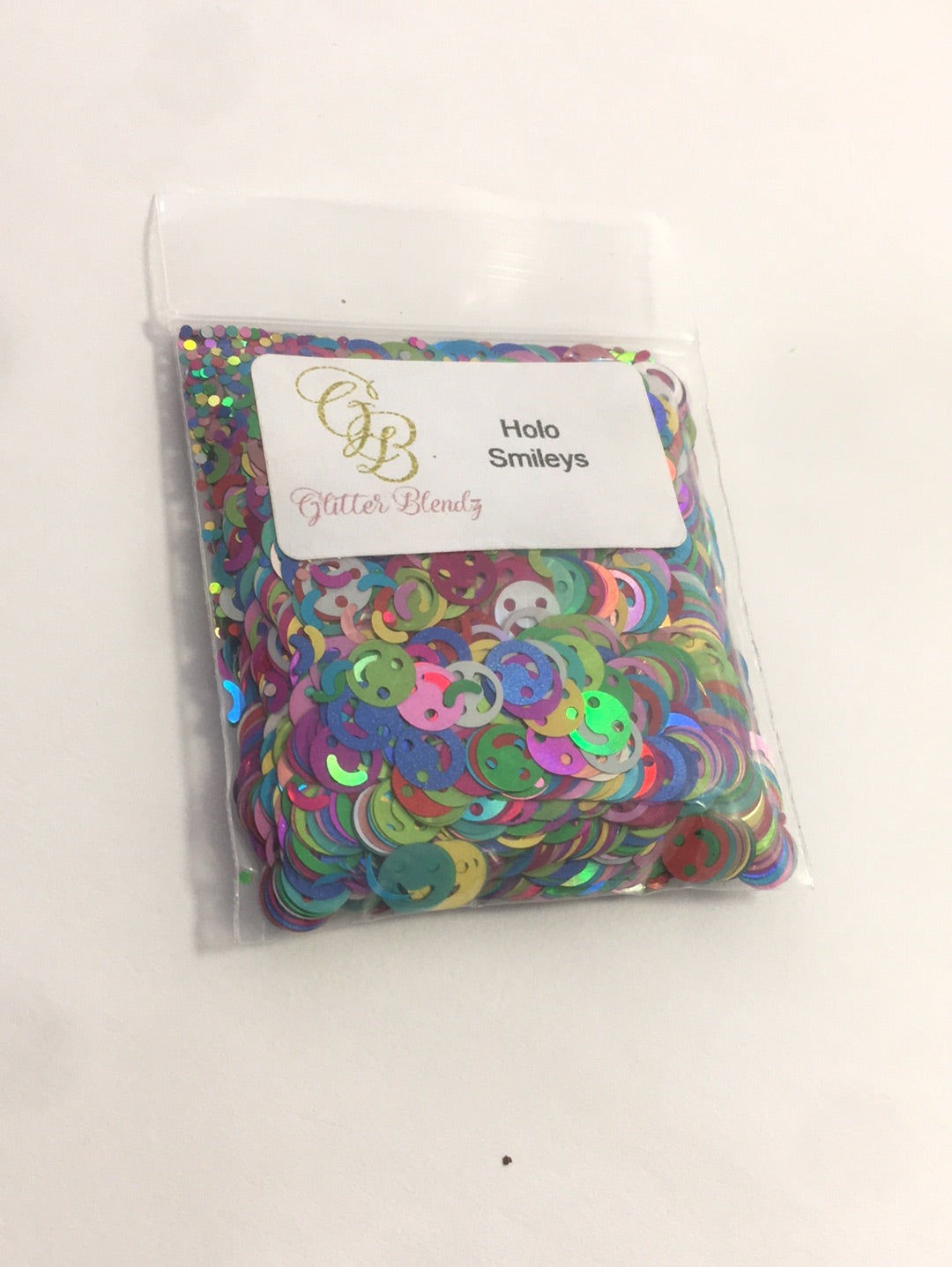 Smileys Holographiques Glitter Blendz