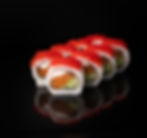 California salmon in tobiko