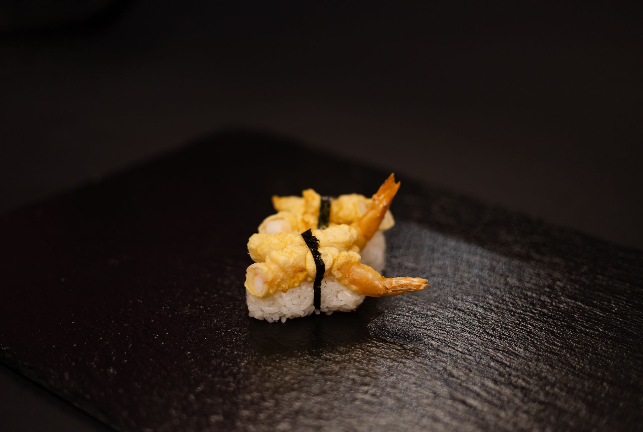 Nigiri tempura shrimps (2 pcs)