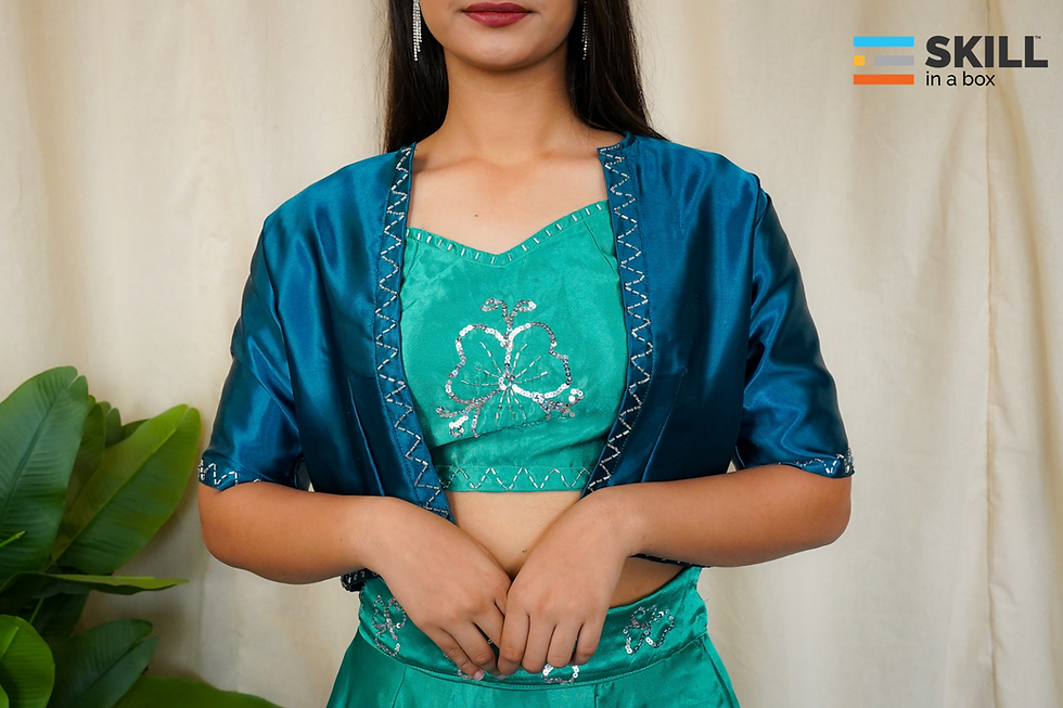 Thumbnail: Satin Gown Set