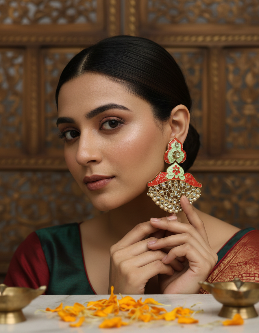 Heavy Pearl Earing