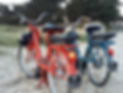 Solex rétro électrique en location à La Baule – balade originale proposée par l’Hôtel Brittany