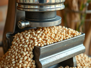 soy bean mill display close up .jpg