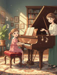土曜日のピアノレッスンを始めてみて