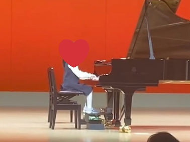 発表会本番の演奏