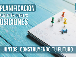 LA CLAVE DEL ÉXITO EN LAS OPOSICIONES: LA PLANIFICACIÓN