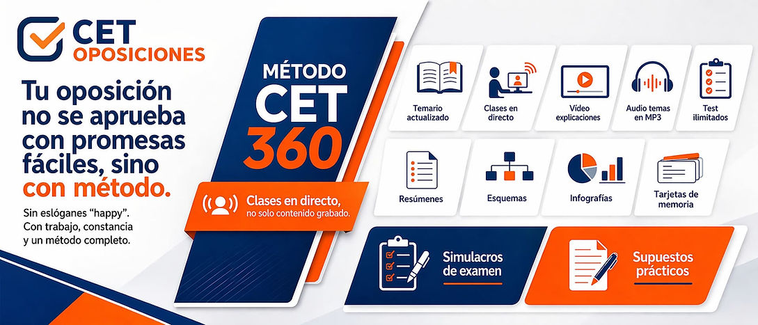 metodo cet oposiciones 360