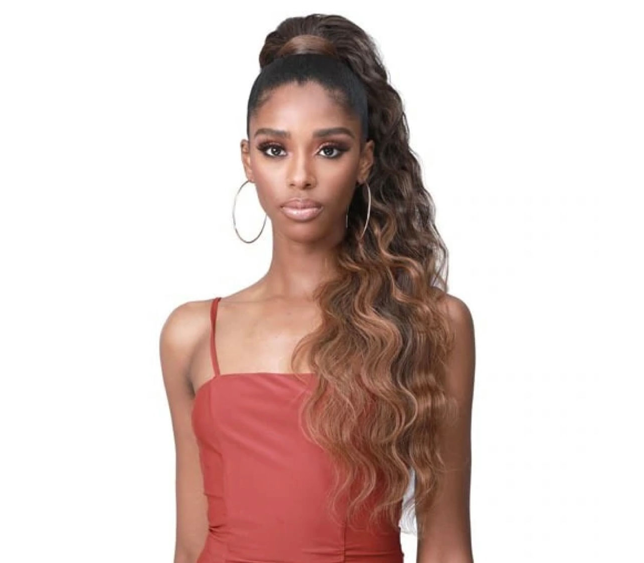 Bobbi Boss Miss Origin Tress Up Body Wave 28” Drawstring Ponytail 