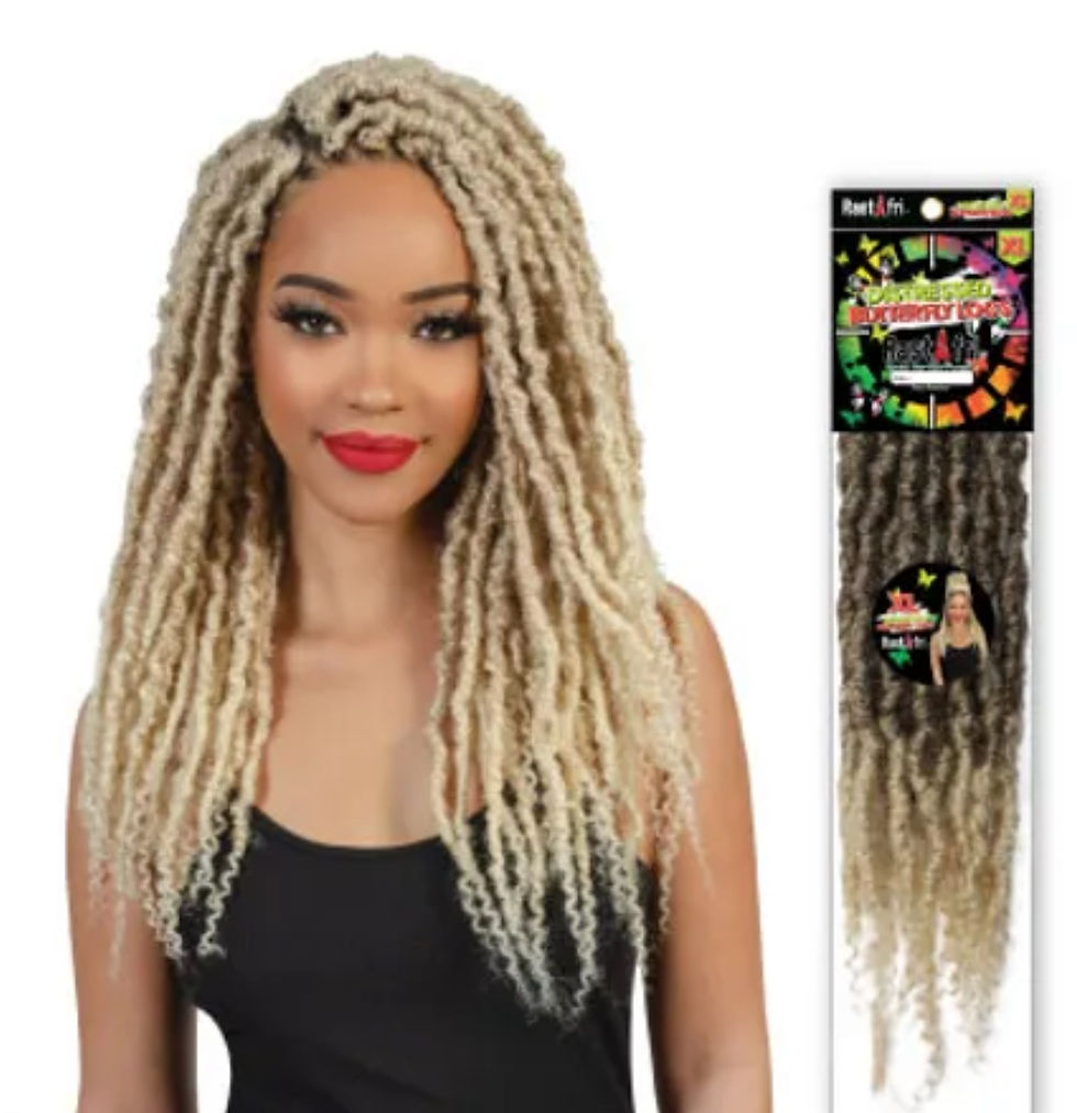 Thumbnail: RastaFri Distressed Butterfly Locs