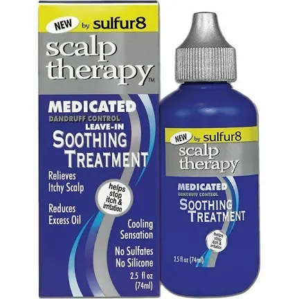 Scalp Therapy by Sulfur8 Medicated Leave In Soothing Treatment