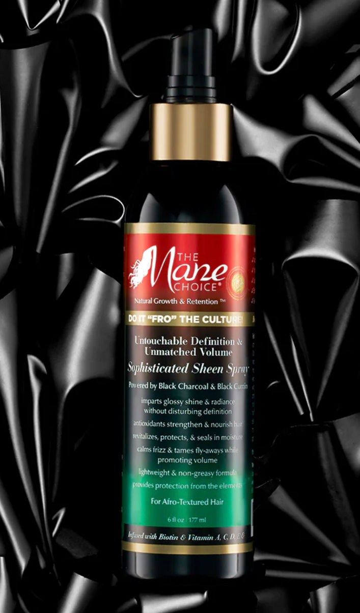 Thumbnail: The Mane Choice Do It “Fro” the Culture Sophisticated Sheen Spray