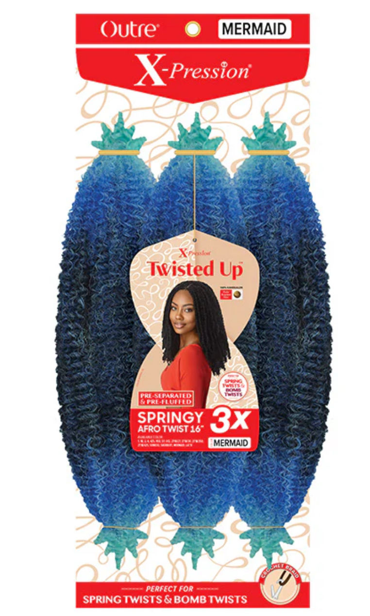 Thumbnail: X-Pressions Twisted Up Springy Afro Twist 