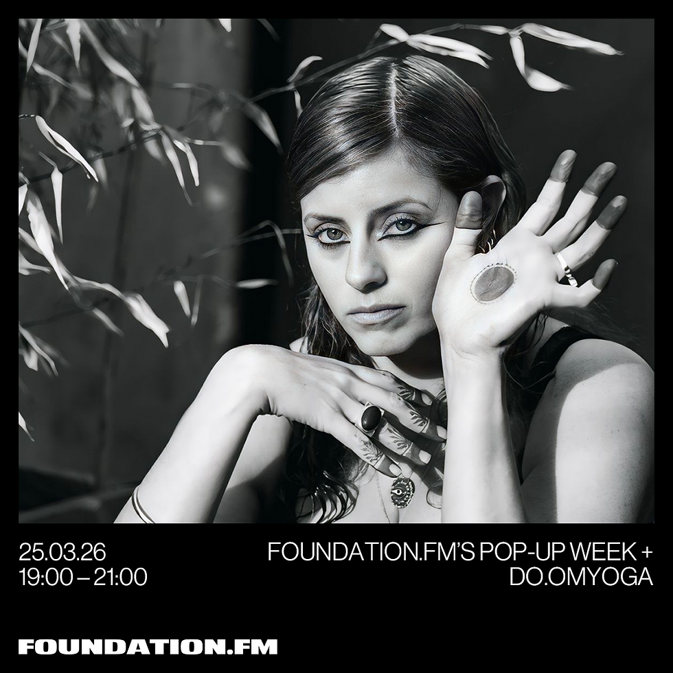 FOUNDATIONFM POP UP WEEK X DO.OMYOGA
