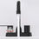 Thumbnail: Modern Centerset 2-Handles Bathroom Sink Faucet RV in Matt Black