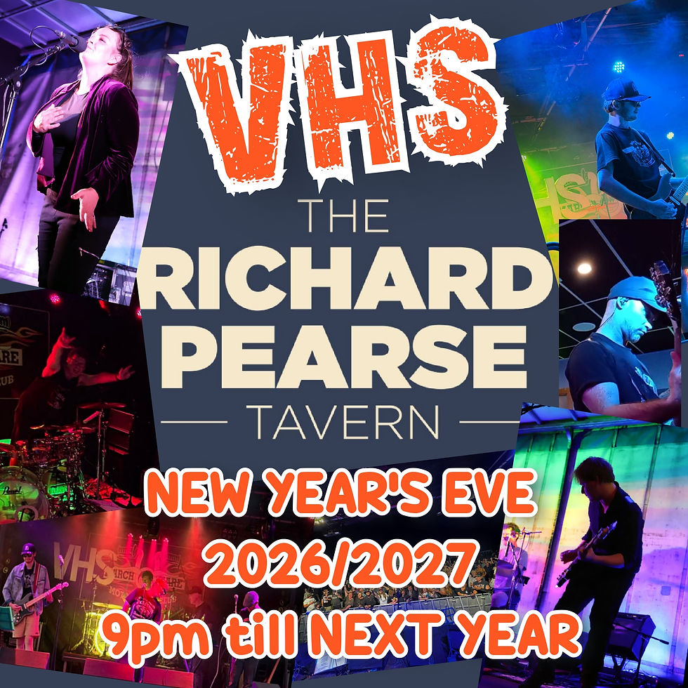VHS live this NYE at The Richard Pearse Tavern