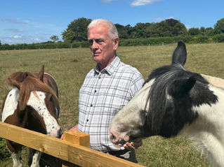 Barry with Freckles and Hector